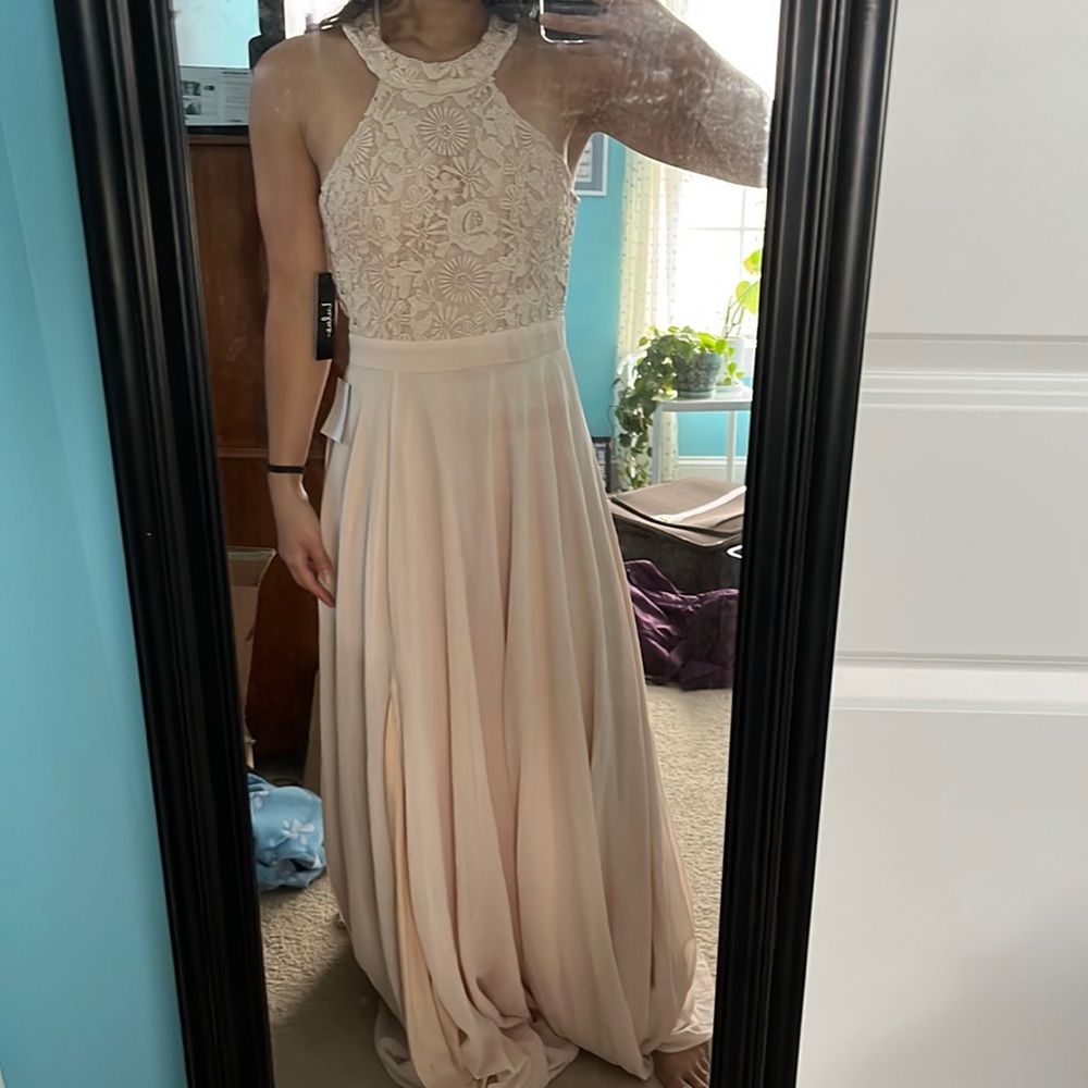 Lulus Formal Light mauve dress